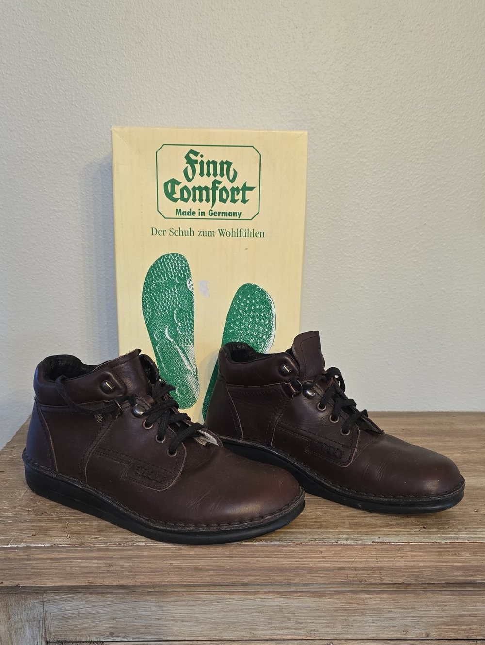 Finn Comfort Linz Ankle Boots Size 41